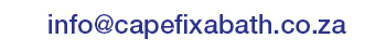 email cape fix a bath